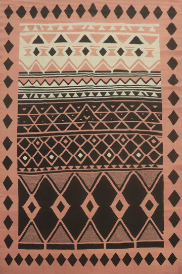 Geometric Kilim Oriental Area Rug 9x12