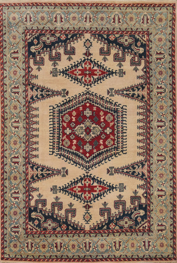 Geometric Viss Indian Area Rug 9x12