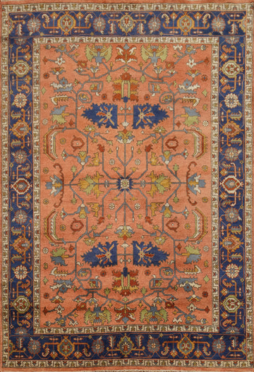 Handmade Wool Oushak Indian Area Rug 9x12
