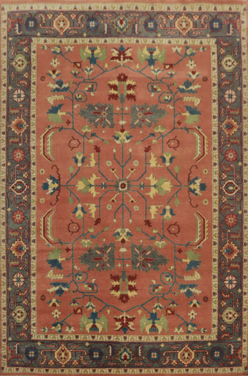 Handmade Wool Oushak Indian Area Rug 9x12