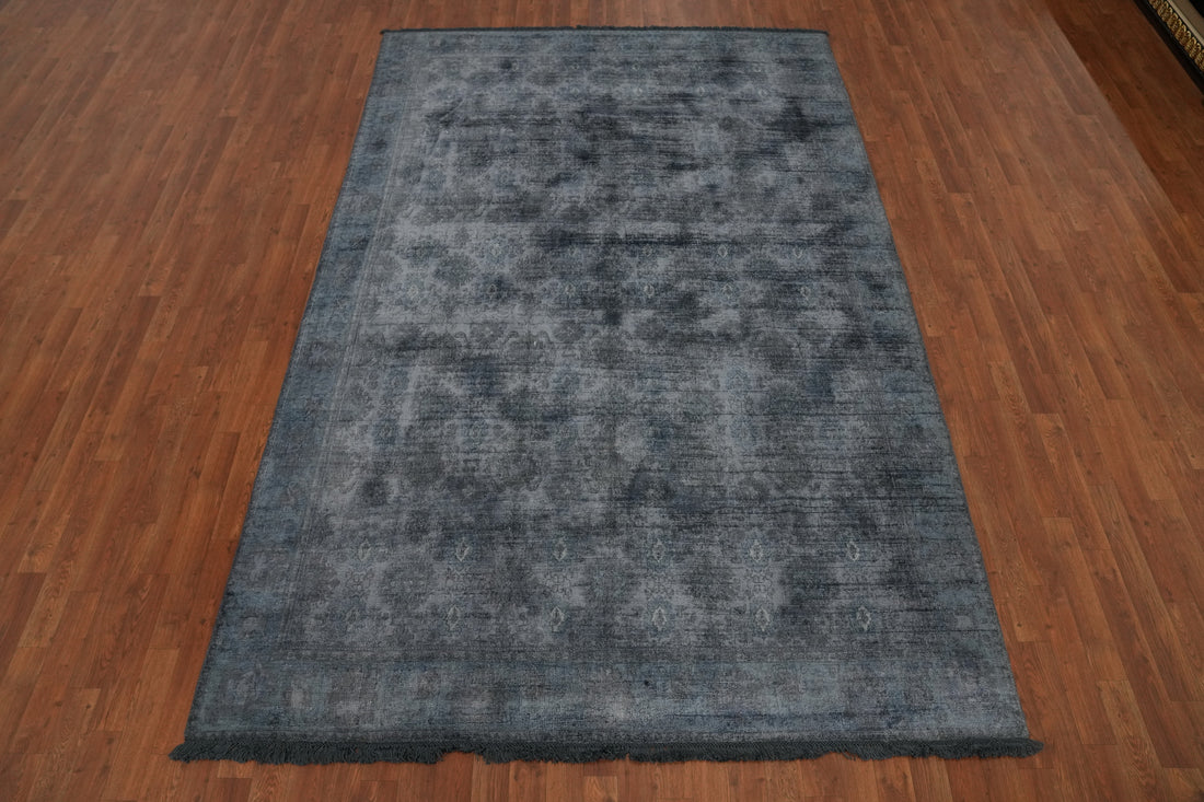 Handmade Distressed Living Room Area Rug 7x10