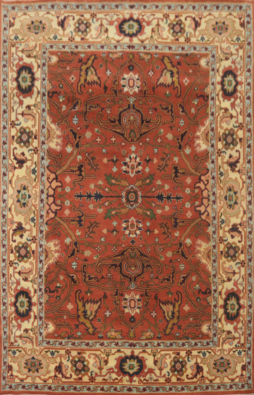 Handmade Wool Oushak Indian Area Rug 9x12