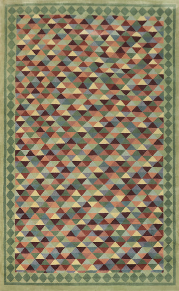 Vegetable Dye Wool Gabbeh Living Room Area Rug 6x9