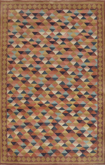 Vegetable Dye Gabbeh Living Room Area Rug 6x8