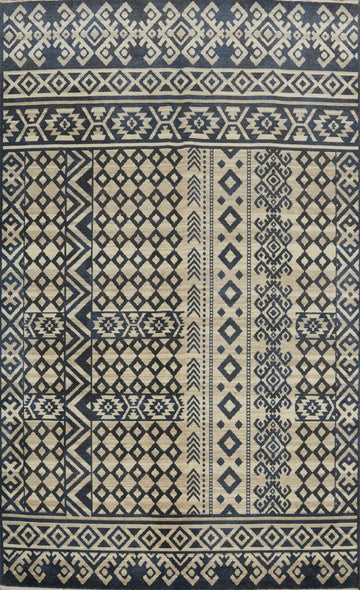Geometric Gabbeh Living Room Area Rug 6x9