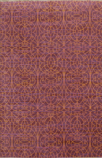 Geometric Gabbeh Room Size Area Rug 6x9