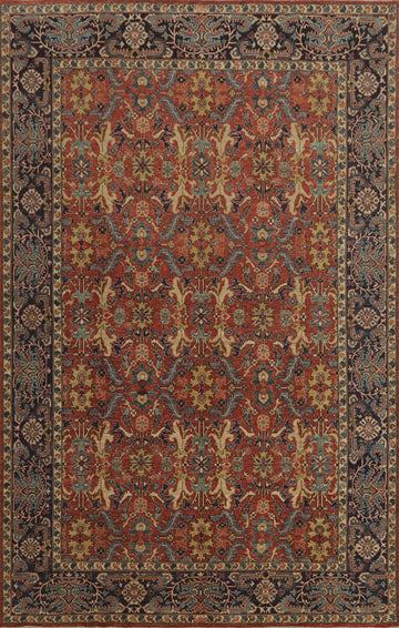 Vegetable Dye Heriz Serapi Oriental Large Rug 10x14