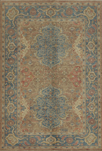 Vegetable Dye Ziegler Oriental Rug 5x7