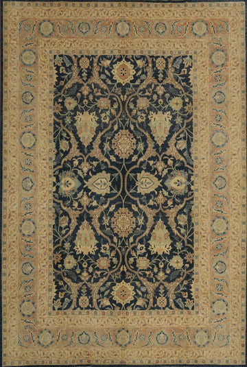 Vegetable Dye Ziegler Oriental Large Rug 10x14
