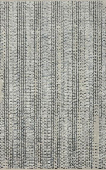 Sophisticated Grid Pattern Rug 5x7 for Modern Living Areas