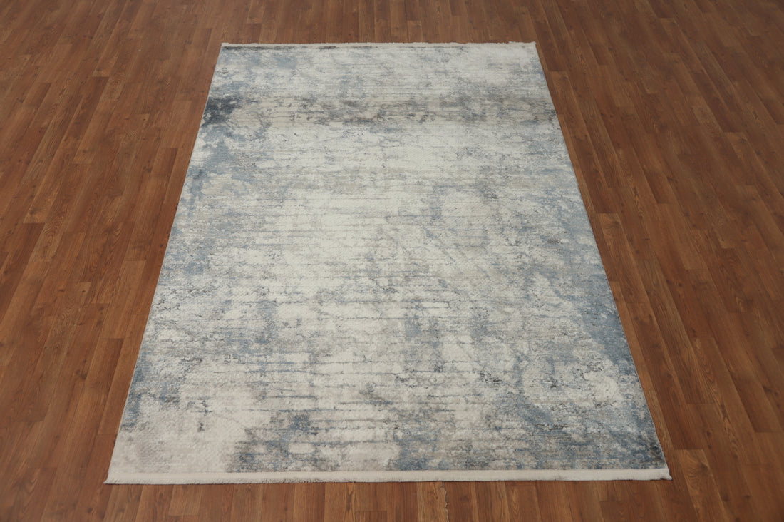 Abstract Distressed Look Pattern Elegance Modern Rug 5x7