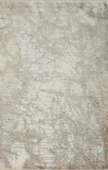 Elegant Marble Textured Modern Rug 5x7