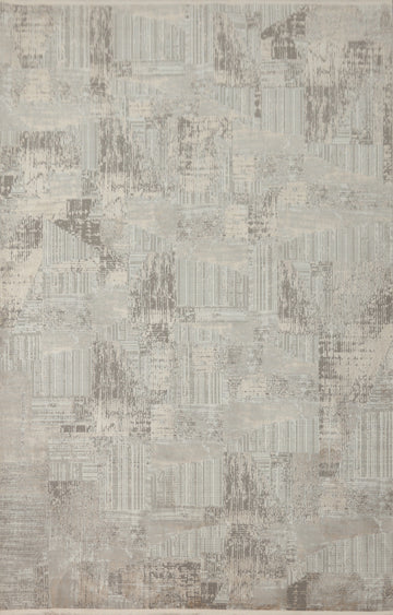 Intricate Abstract Designs Contemporary Area Rug 5x8