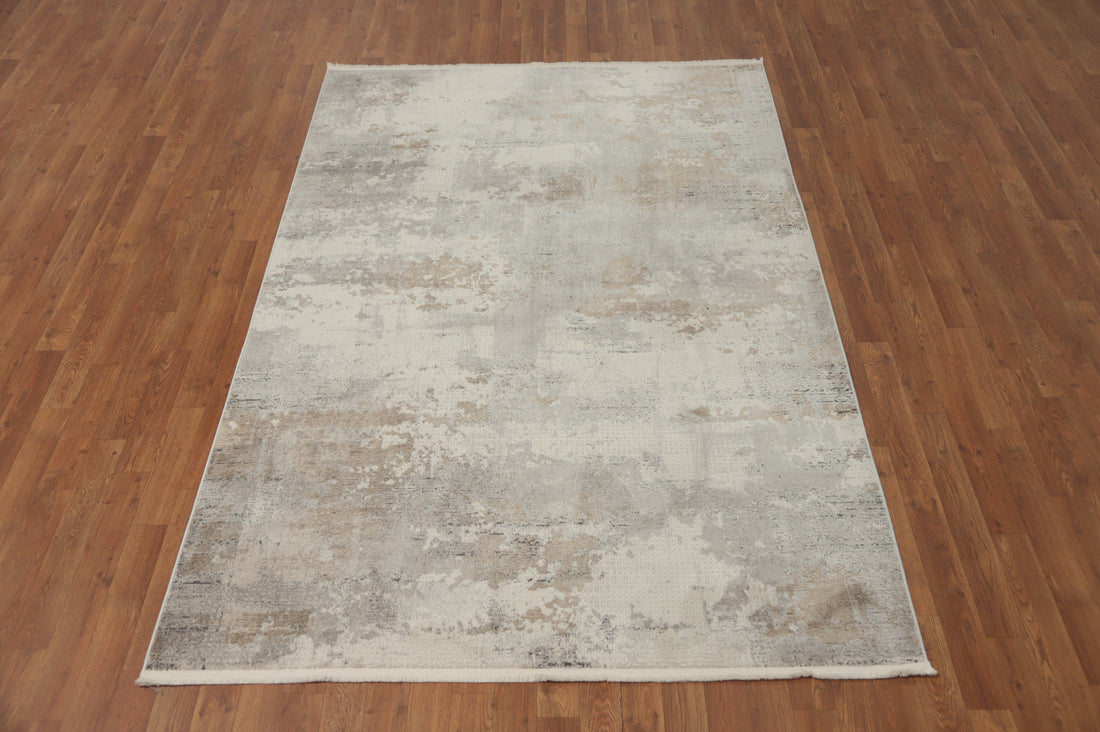 Contemporary Abstract Oriental Rug 5x7