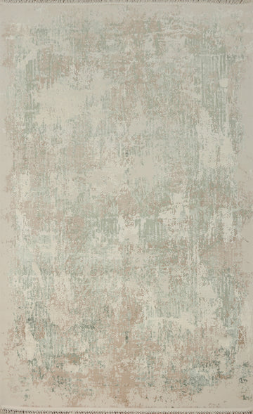 Modern Abstract Rug 5x8 in Soft Neutrals for Stylish Decor