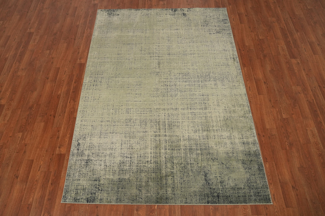 Modern Decor Style Elegant Textured Distressed Look Rug 5x7