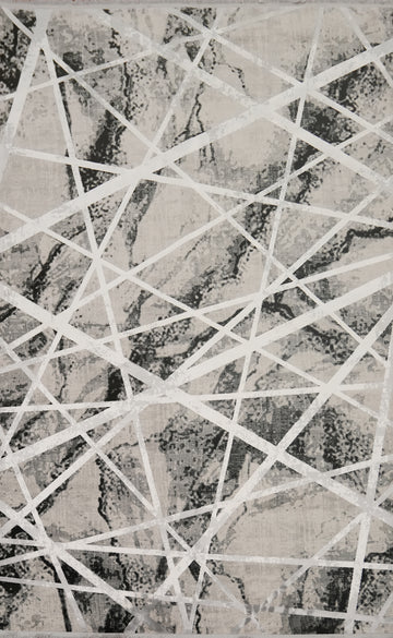 Geometric Modern Abstract Pattern Area Rug 5x7