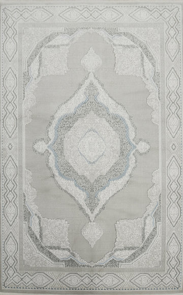 Elegant Medallion Traditional Oriental Rug 5x7