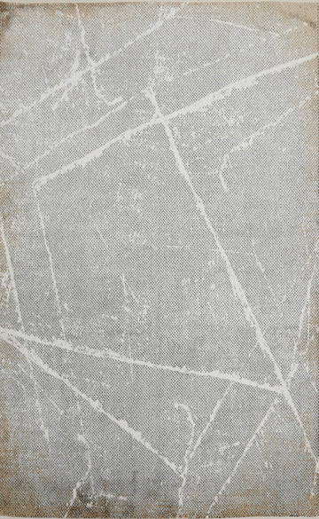 Modern Abstract Gray Rug 5x7