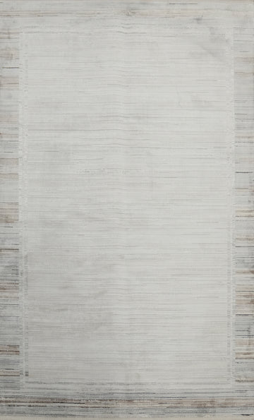 Elegant Neutral Toned Modern Rug 5x7