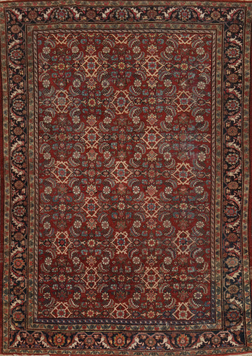 Antique Vegetable Dye Mahal Persian Area Rug 9x12