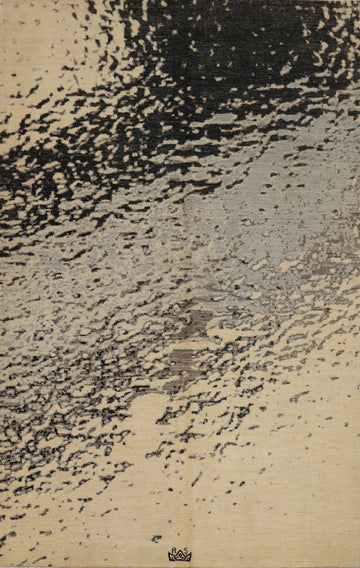 Vegetable Dye Modern Living Room Area Rug 6x9