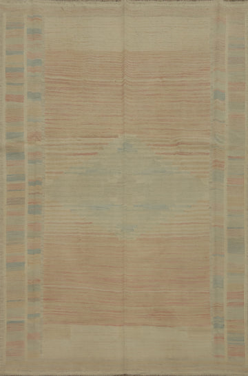 Geometric Kilim Handwoven Rug 5x7
