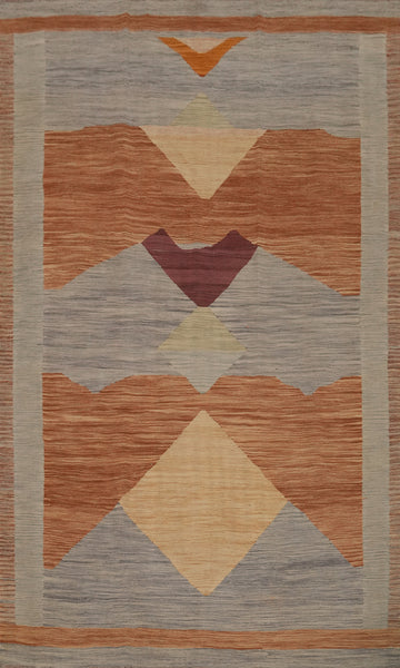 Wool Kilim Handwoven Area Rug 6x9
