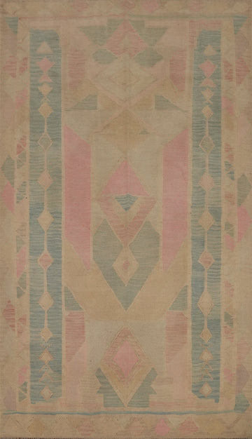 Elegant Pastel Deco Rug 5x8 Geometric Patterns for Modern Homes