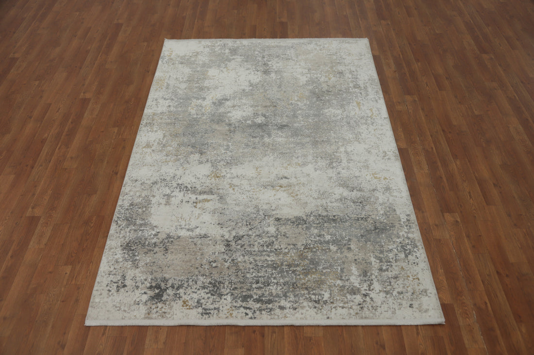 Perfect for Minimalist Modern Interiors Neutral Toned Rug 5x7