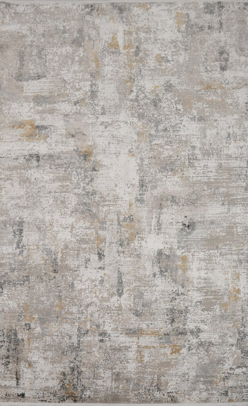 Contemporary Textured Muted Tones Area Rug 5x7