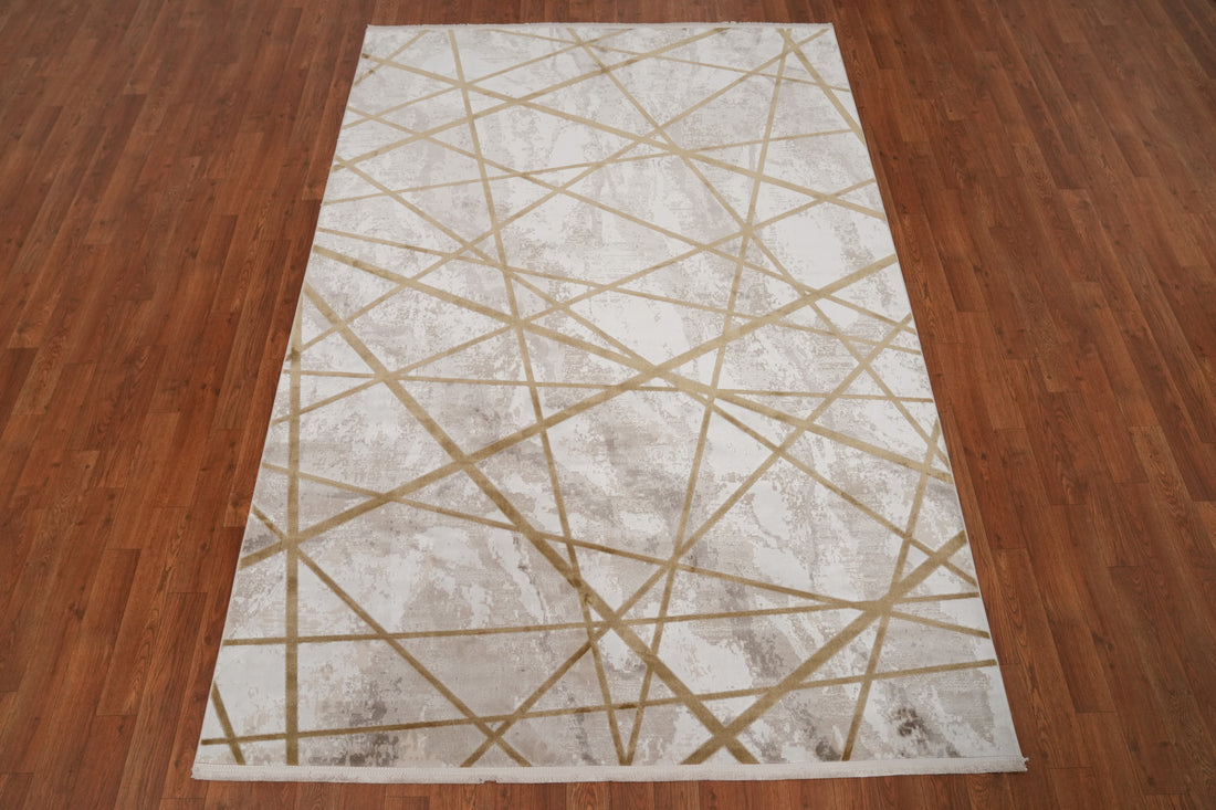 Sophisticated Style Modern Geometric Design Area Rug 5x7