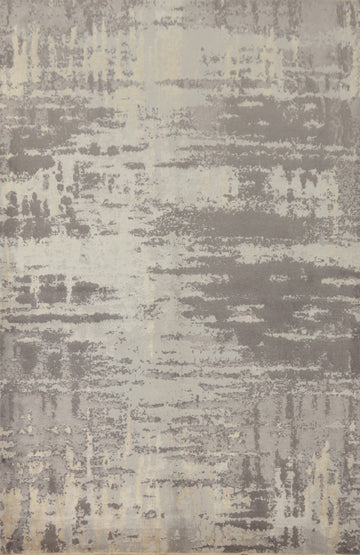 Luxury Gray Textured Rugs for Contemporary Home Decor