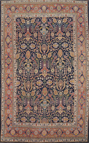 Vegetable Dye Tabriz Persian Area Rug 7x11