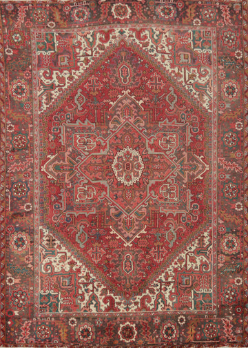 Vegetable Dye Heriz Persian Area Rug 7x9