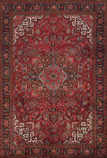 Vegetable Dye Heriz Persian Area Rug 10x13
