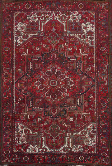 Vegetable Dye Heriz Persian Area Rug 10x13