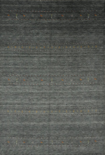 Wool Gabbeh Handmade Large Area Rug 10x12