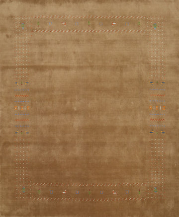 Handmade Wool Gabbeh Square Area Rug 8x8
