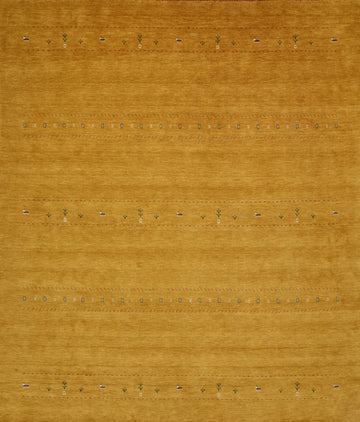 Little Animals Wool Gabbeh Square Large Rug 12x12