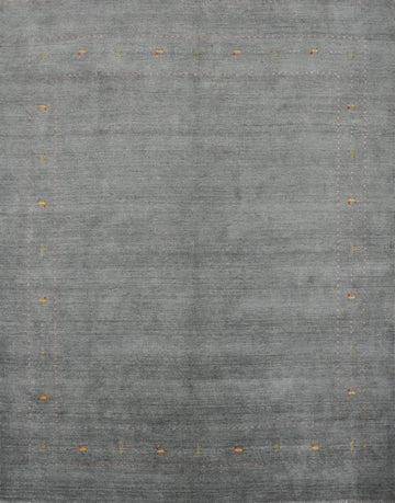 Tribal Gabbeh Handmade Wool Area Rug 9x9
