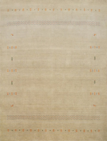 Tribal Gabbeh Square Wool Area Rug 8x8