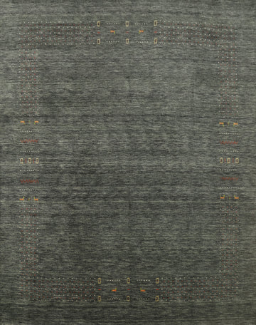 Tribal Gabbeh Square Area Rug 10x10