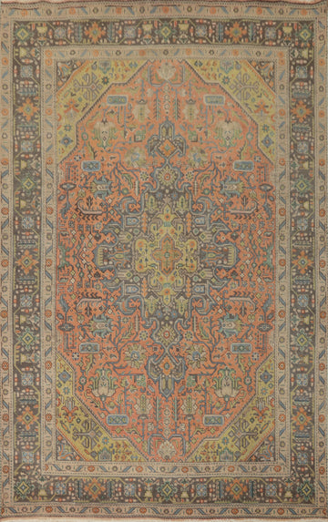 Handmade Wool Tabriz Persian Area Rug 7x10