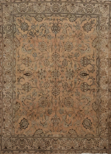 Handmade Floral Tabriz Persian Area Rug 9x11