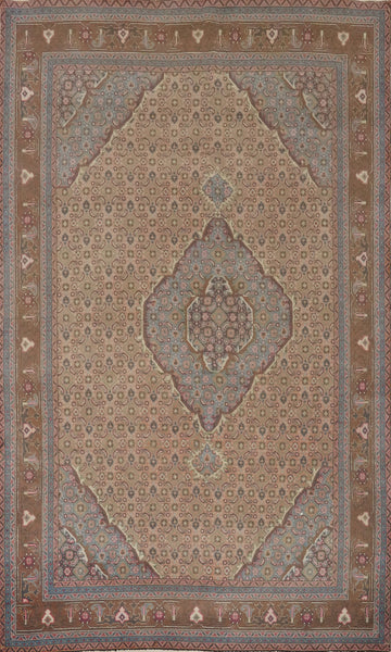 Handmade Wool Tabriz Persian Area Rug 6x9