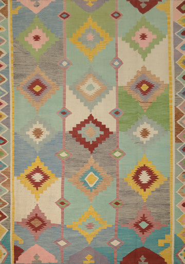 Vibrant Kilim Area Rug 8x10 Add a Splash of Color to Your Space