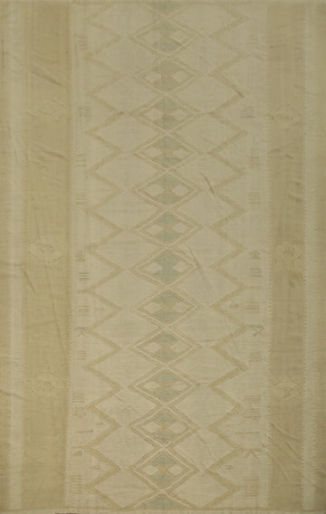 Vegetable Dye Kilim Flat Weave Area Rug 10x13