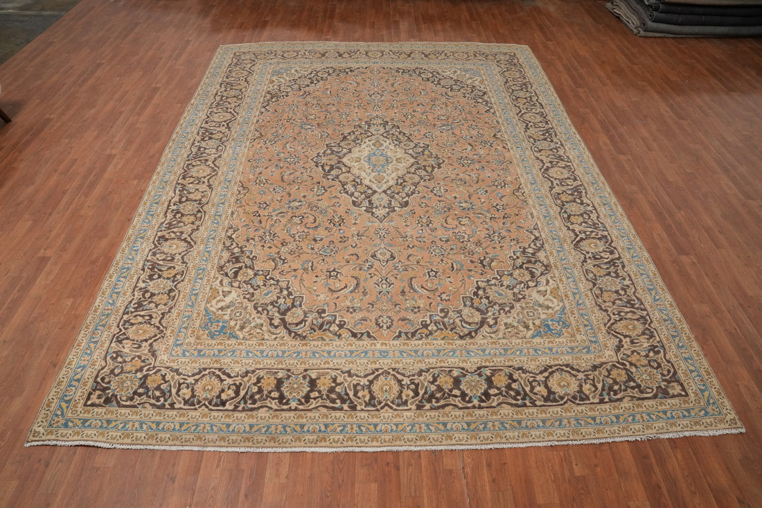 Traditional Kashan Persian Area Rug 10x13