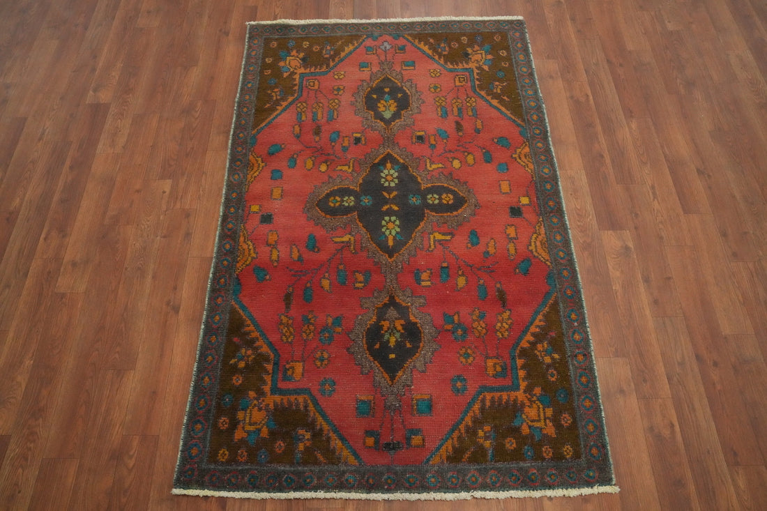 Handmade Wool Tabriz Persian Rug 3x5